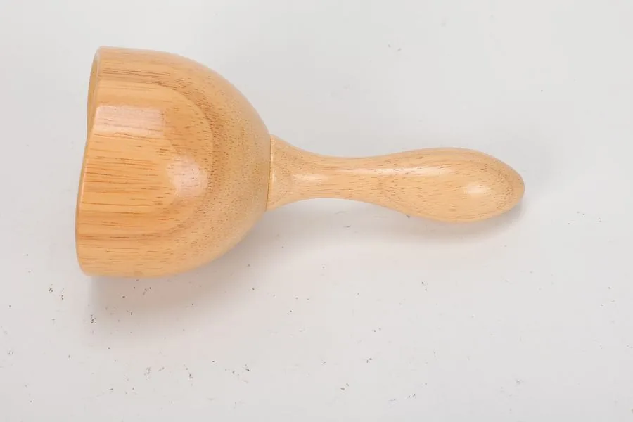 Copa de madera, pieza del kit de maderoterapia (3/4)