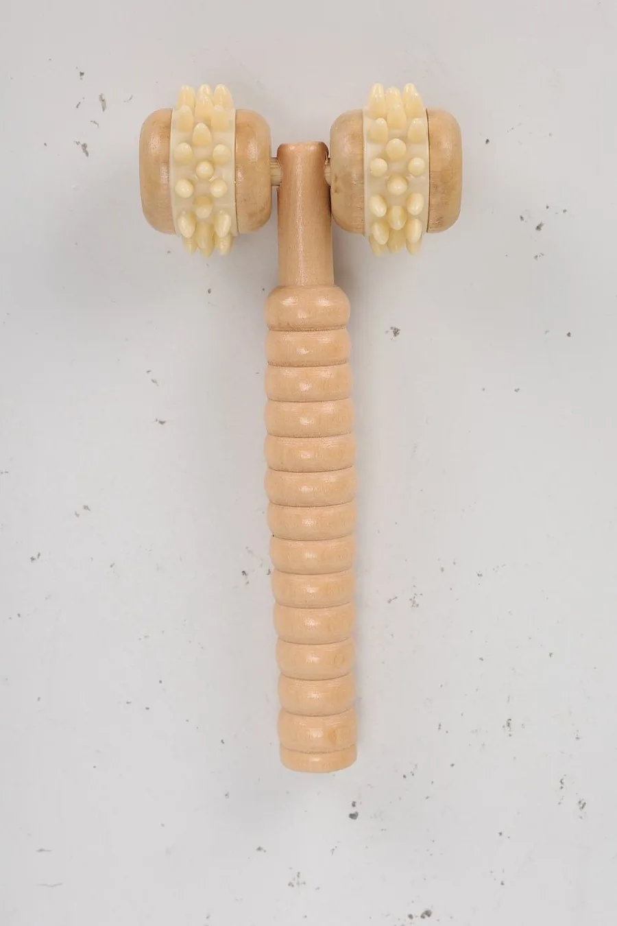 Mini rodillo de madera, pieza del kit de maderoterapia (3/4)