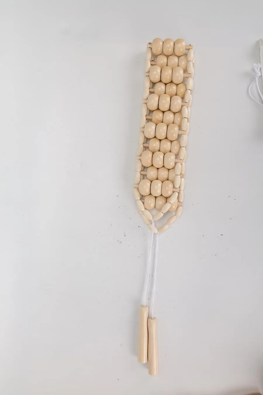 Masajeador de espalda de madera, pieza del kit de maderoterapia